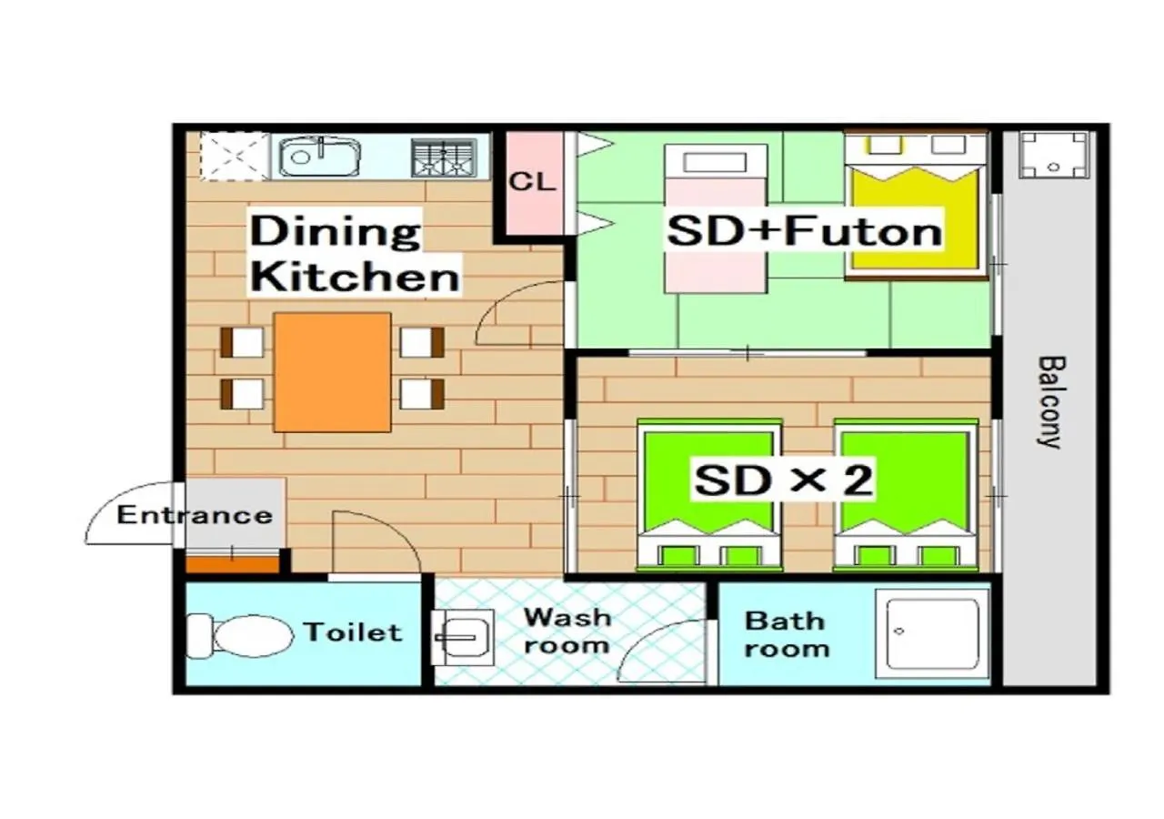 Apartment Rose Heights -Vacation Rental- Osaka